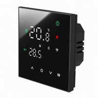 Терморегулятор Smart M3 Wi-Fi для теплої підлоги Вlack